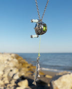 Collar Carrete de Pesca Interactivo Giratorio